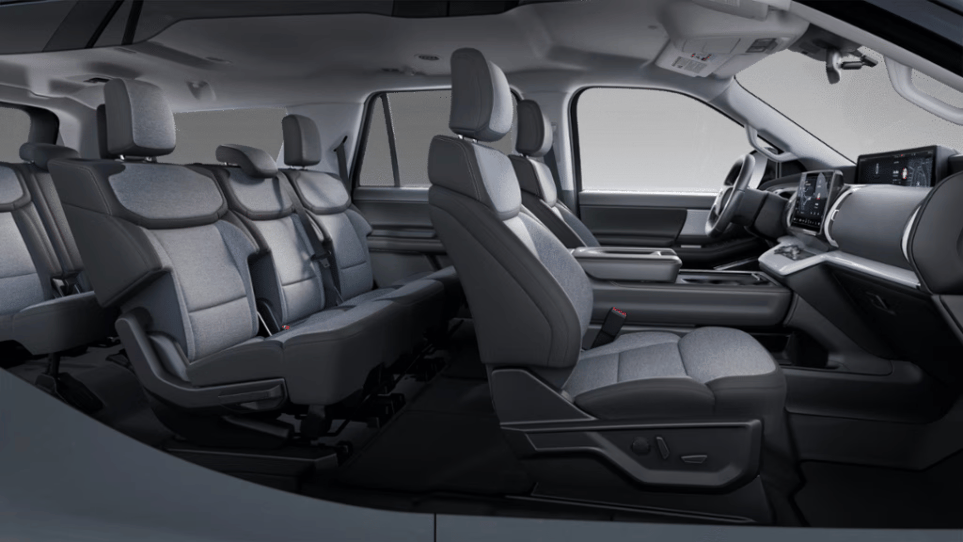 Interior View of the 2025 Ford Expedition MAX