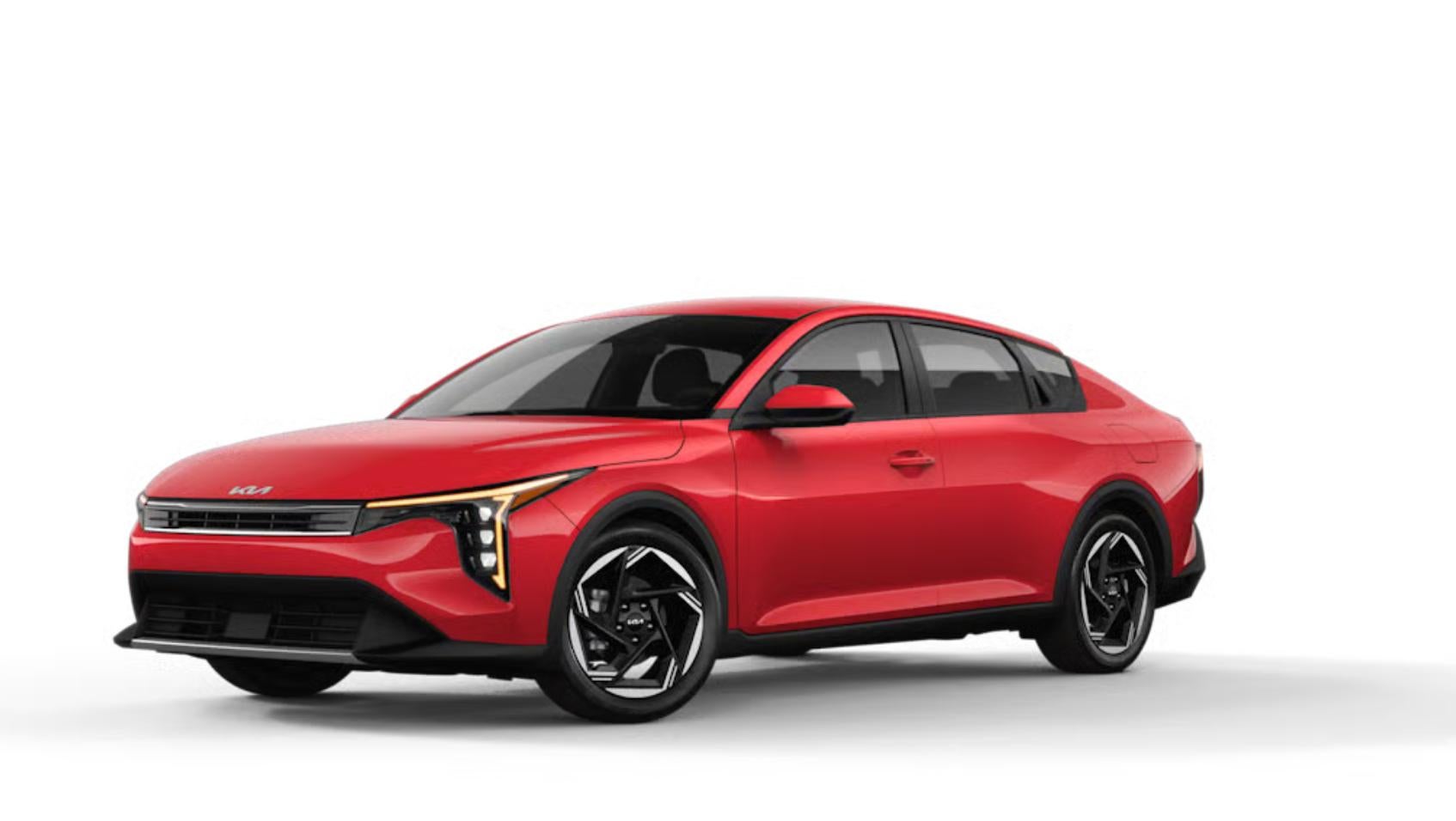 2026 Kia K4 Currant Red at Crain Kia Fort Smith