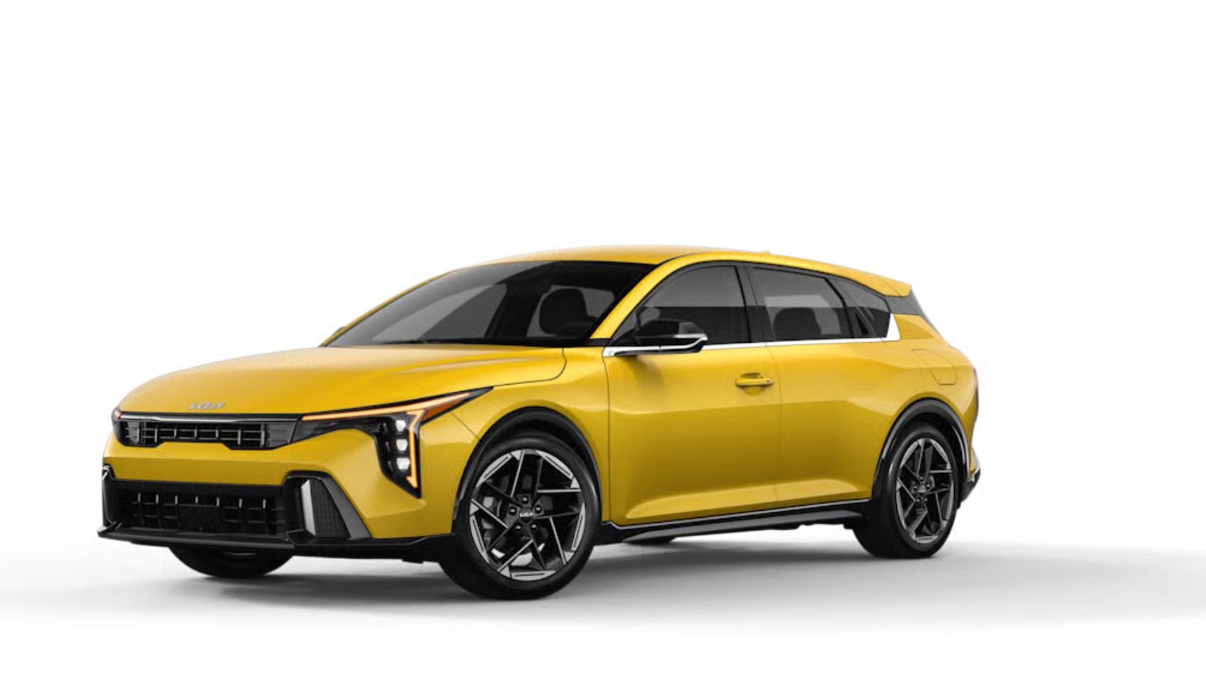2026 Kia K4 Hatchback Sparkling Yellow at Crain Kia Fort Smith