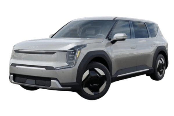 Grey 2026 Kia EV9 Electric Vehicle at Crain Kia of Fort Smith at Fort Smith, AR Kia Dealership