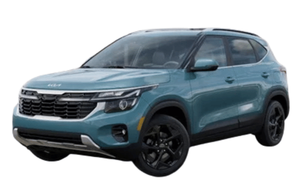 Light Blue 2026 Kia Seltos Compact SUV at Crain Kia of Fort Smith in Fort Smith, AR Kia Dealership