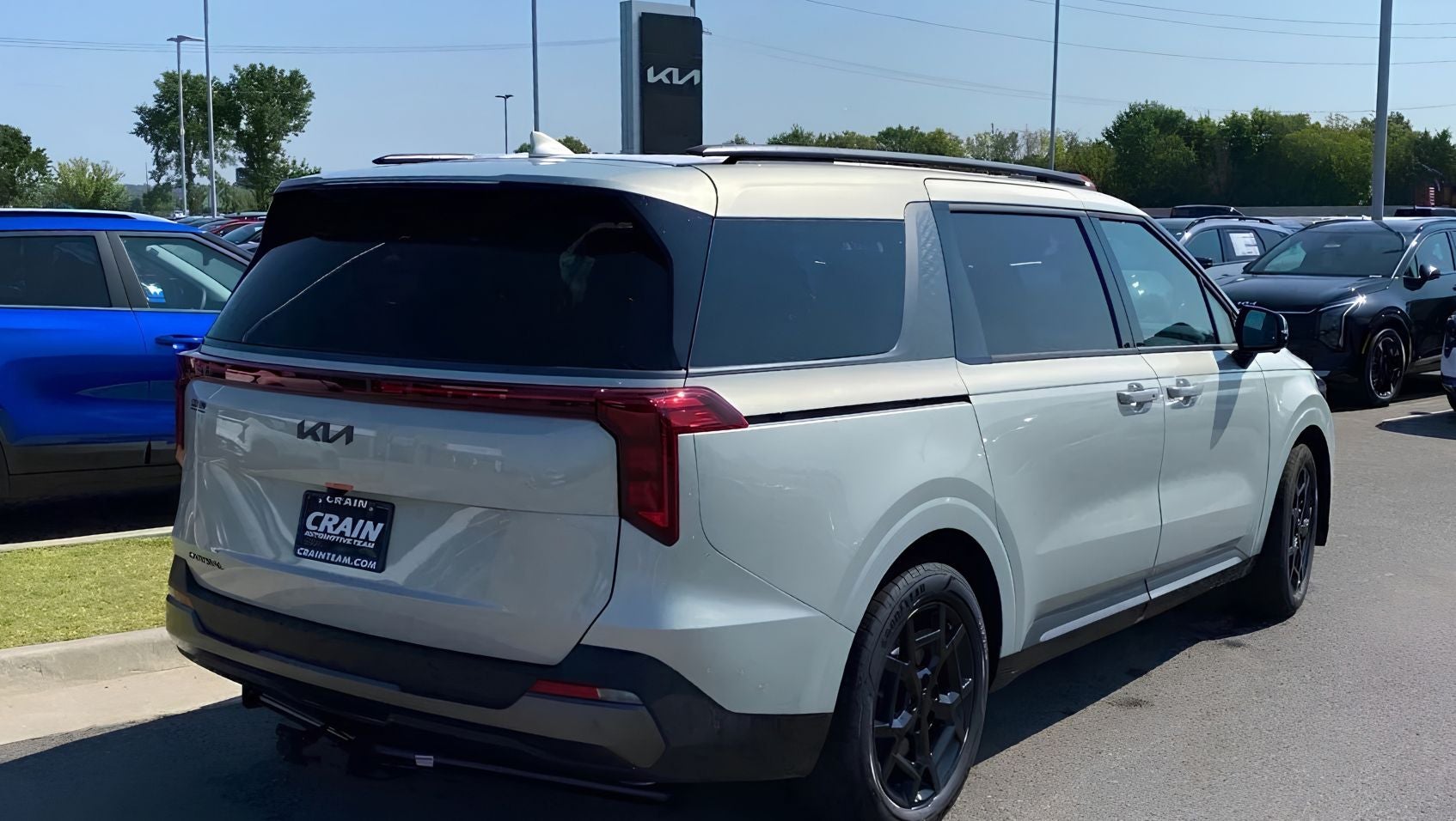 2027 Kia Carnival rear at Crain Kia of Fort Smith