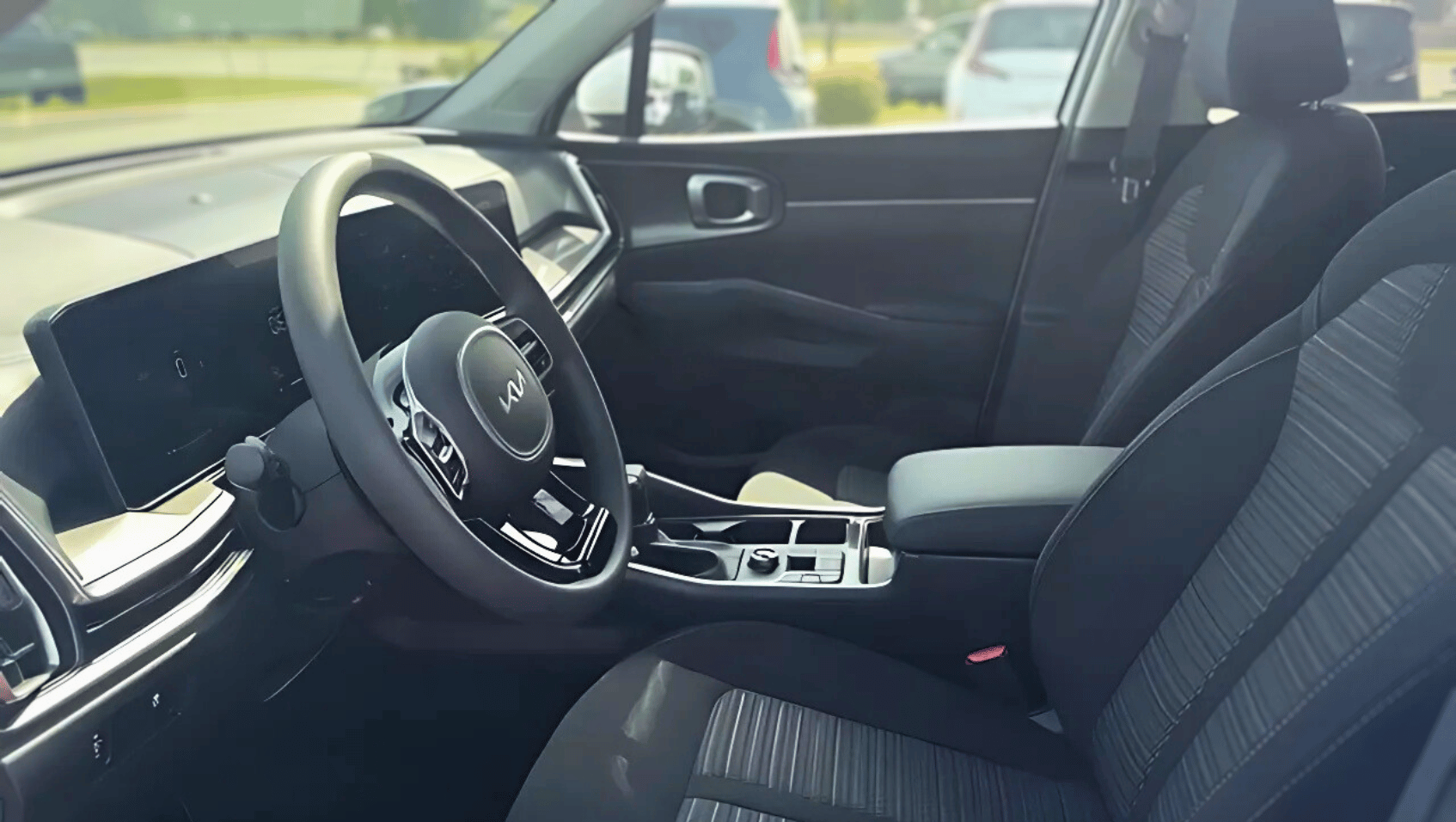 Interior View of the 2025 Kia Sportage