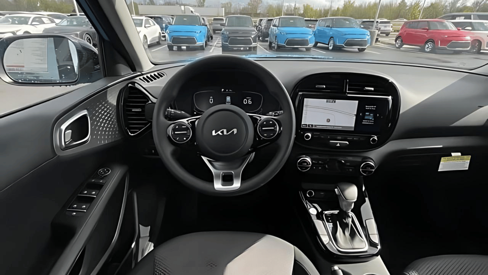Interior View of the 2025 Kia Soul